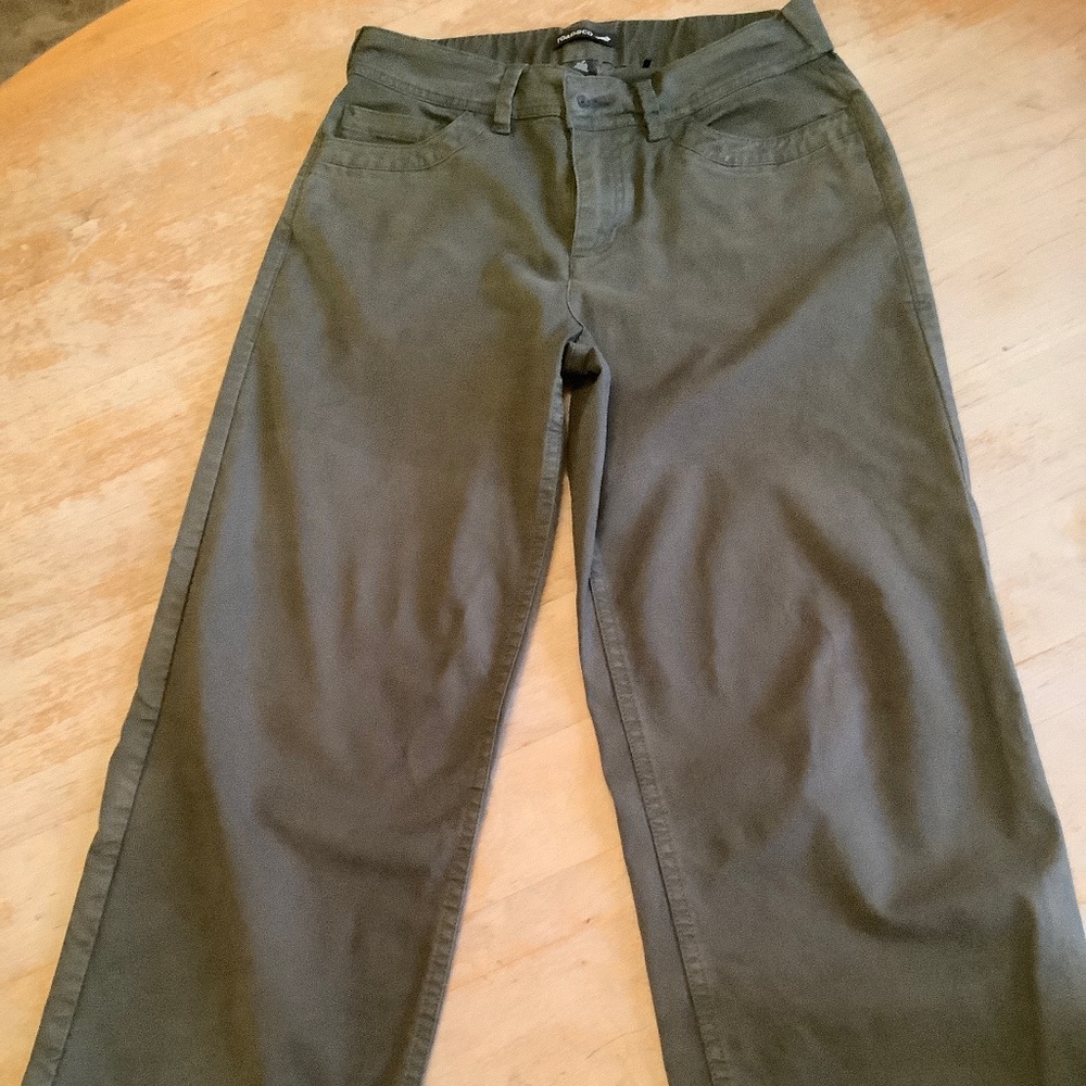 Toad & Co Earthworks wide leg pants